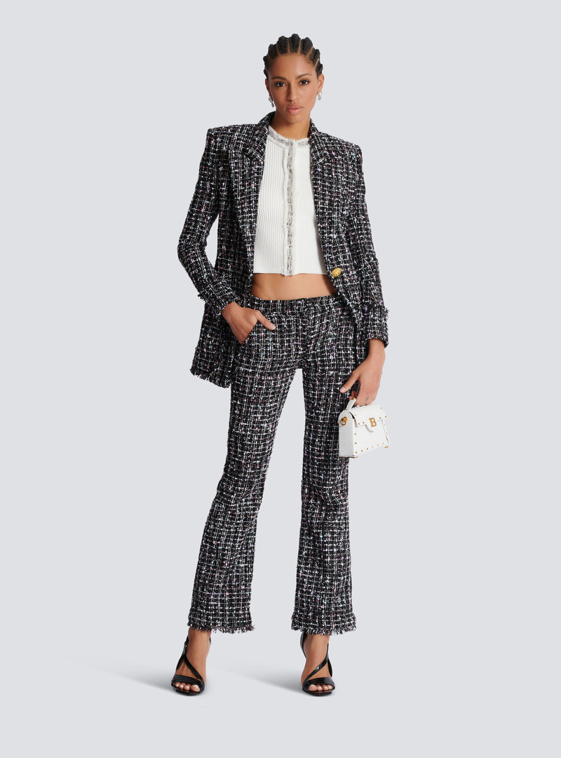 Balmain Tweed flares outlook