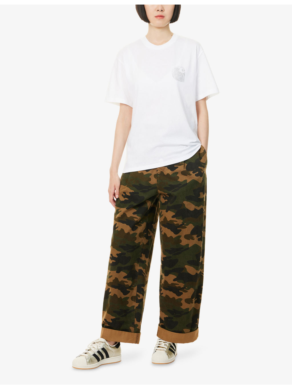 Okniceok Short-Sleeves Cotton-Jersey T-Shirt - 2
