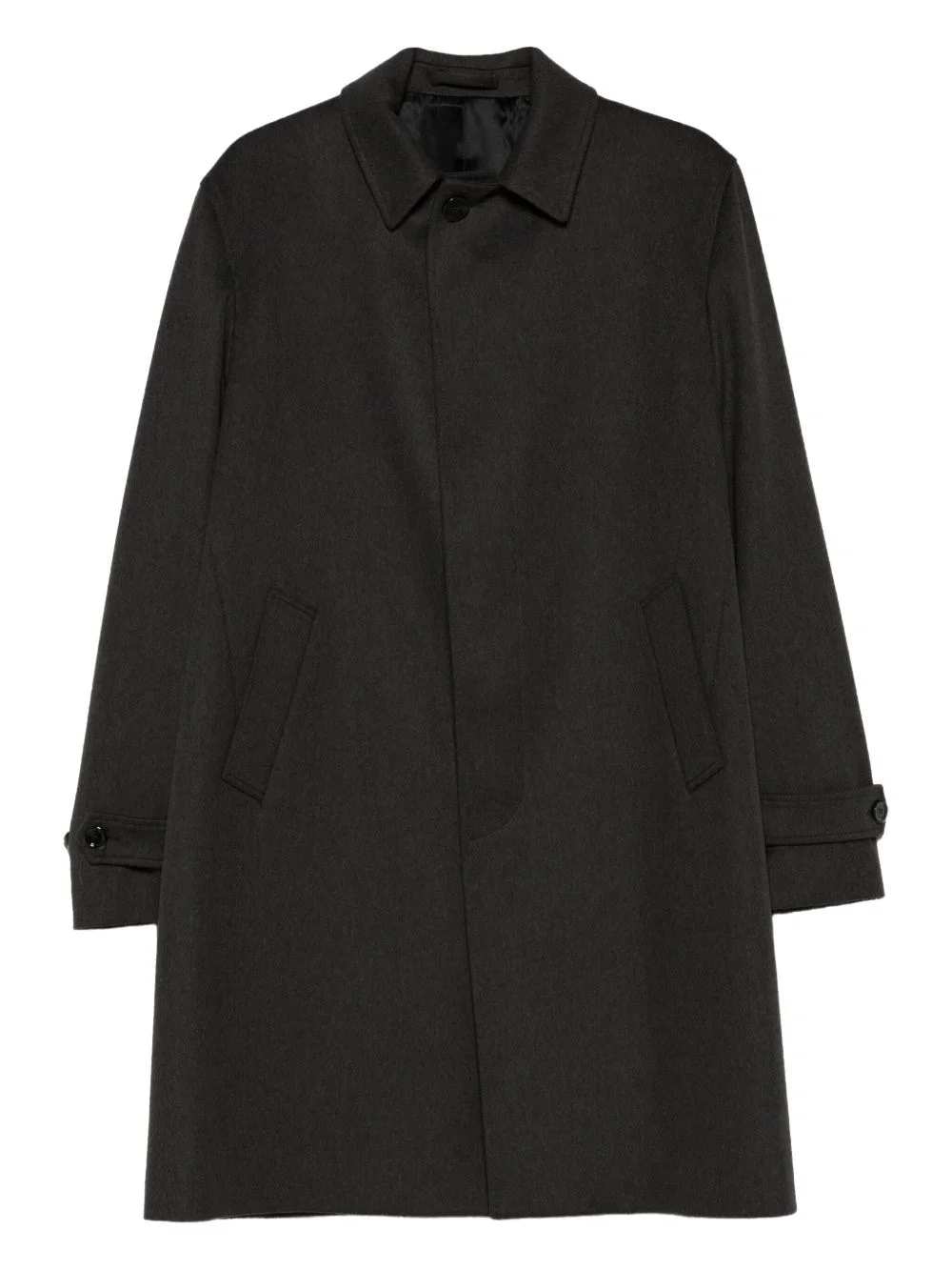 virgin-wool coat - 1