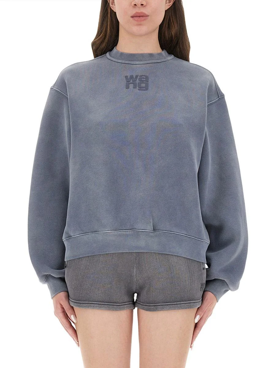 T By Alexander Wang Sweatshirt With Logo - 1