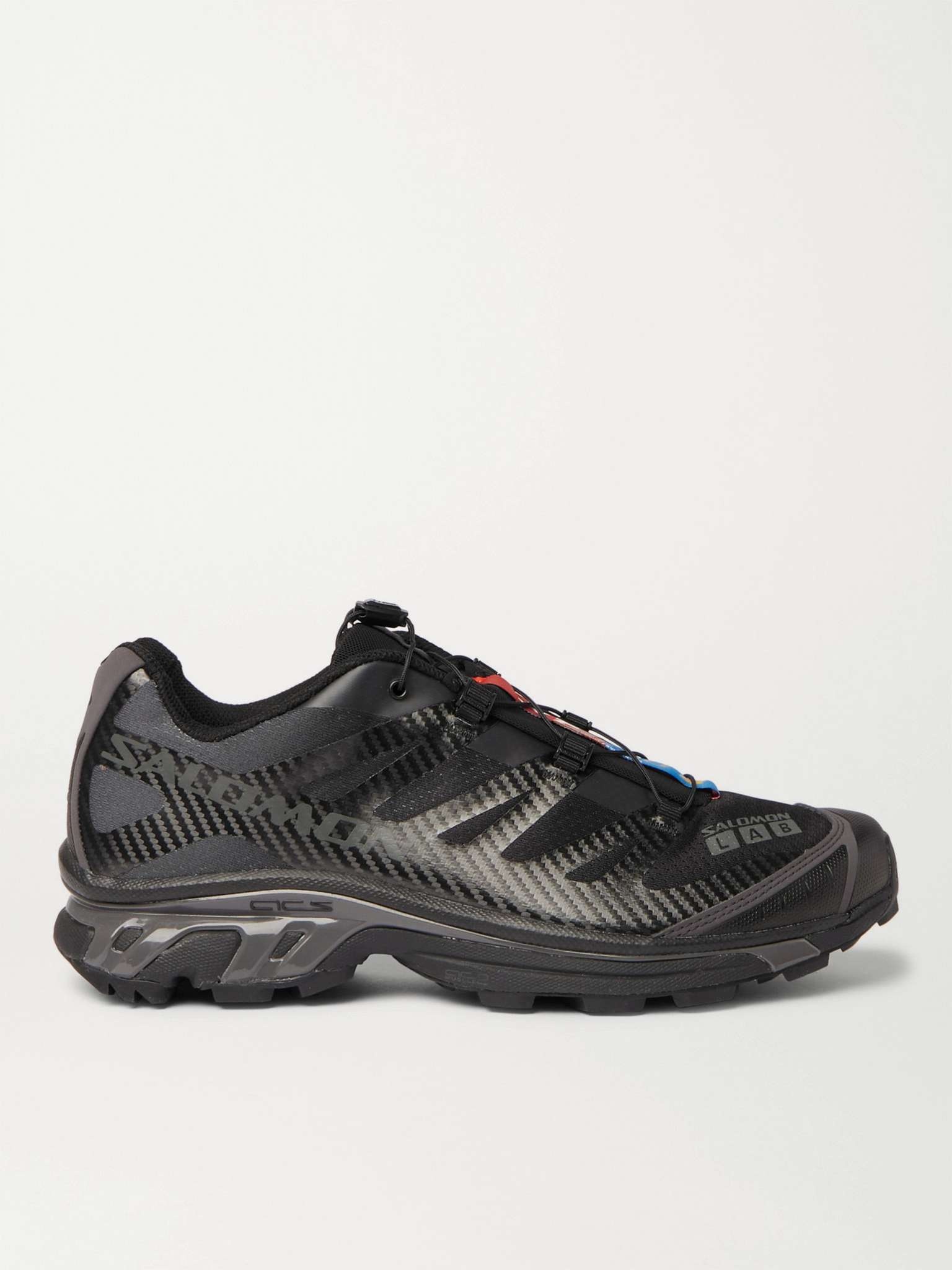 XT-4 Advanced Rubber-Trimmed Coated-Mesh Running Sneakers - 1