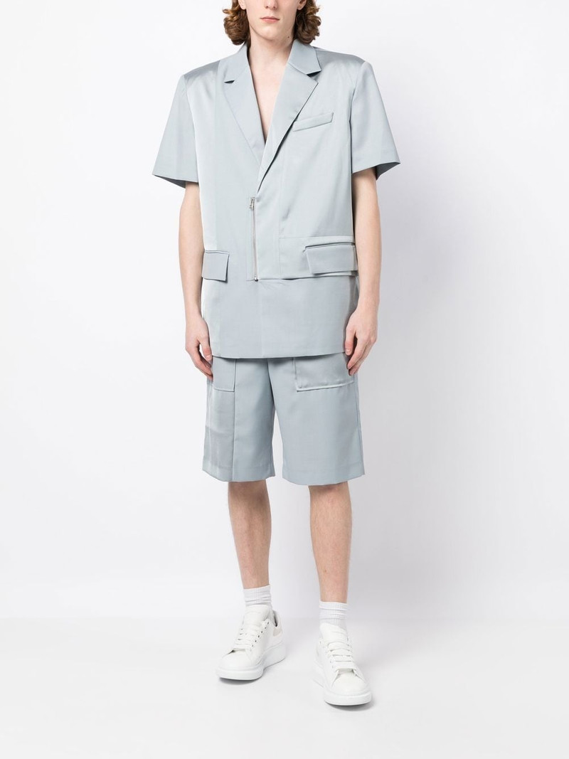FENG CHEN WANG short-sleeved blazer outlook