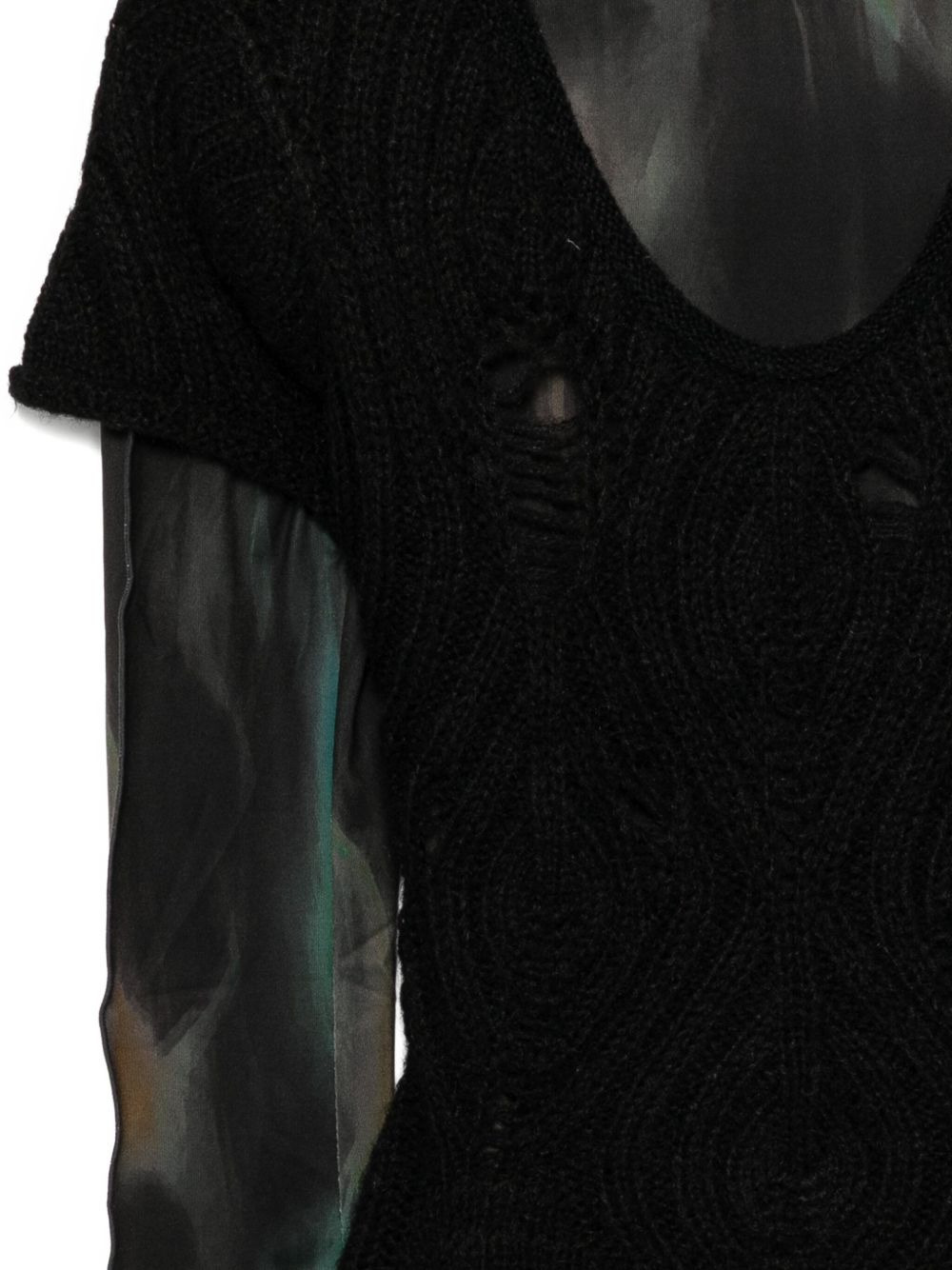 Layered pattern top set - 3
