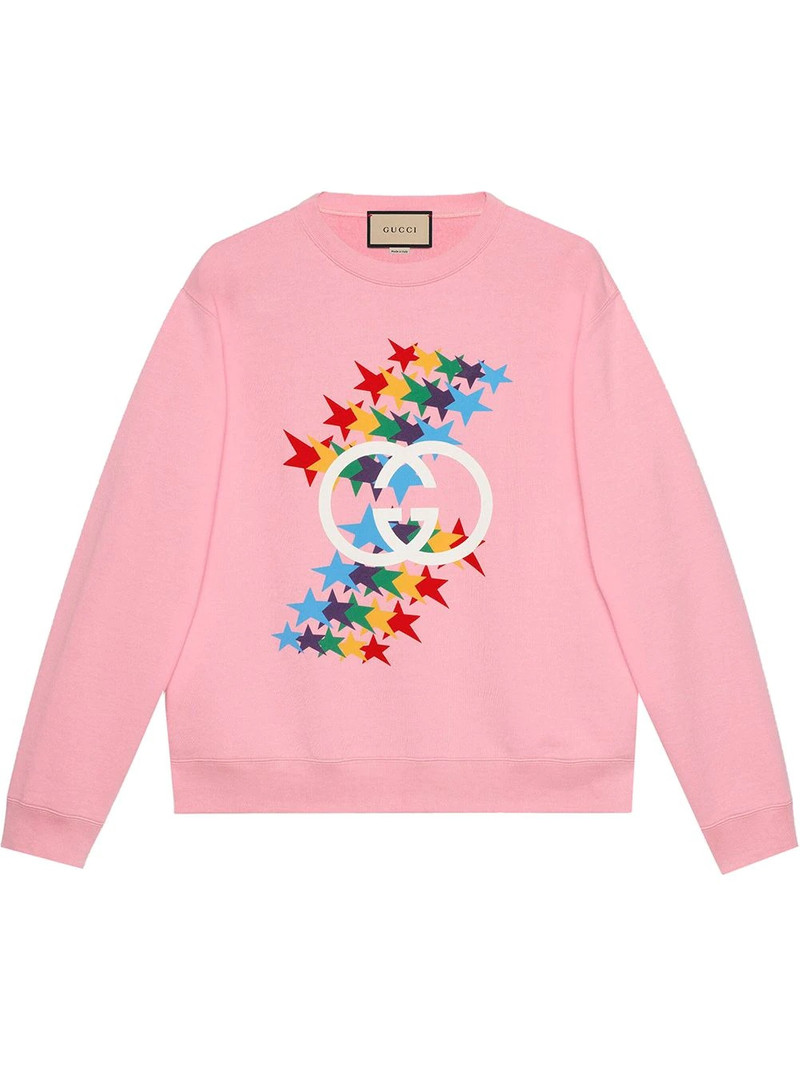 Interlocking G Star Flash sweatshirt - 1