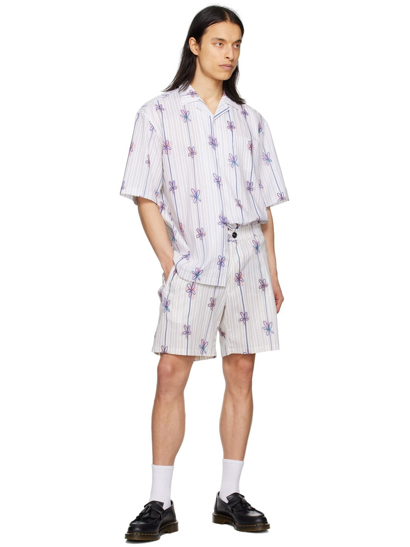 EGONLAB Beige Floral Shorts outlook