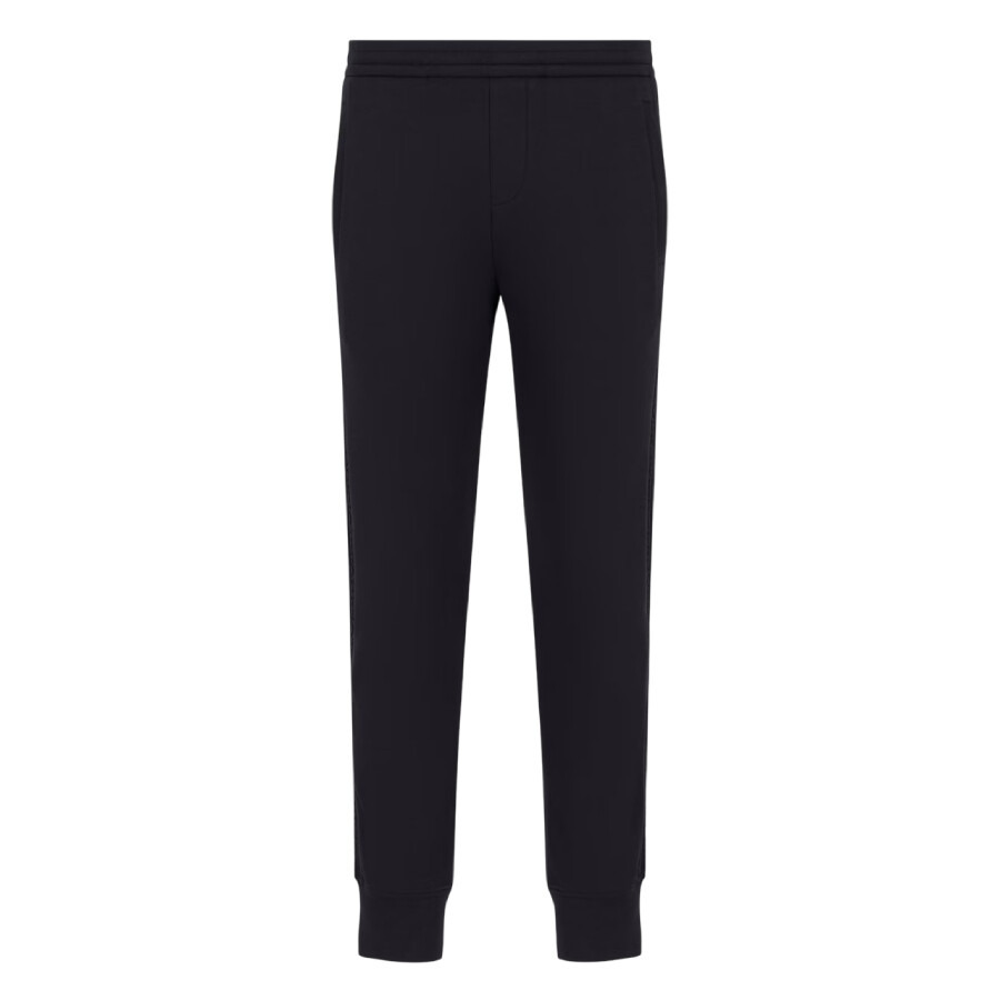Emporio Armani Elasticated-Waist Drawstring Joggers - 5