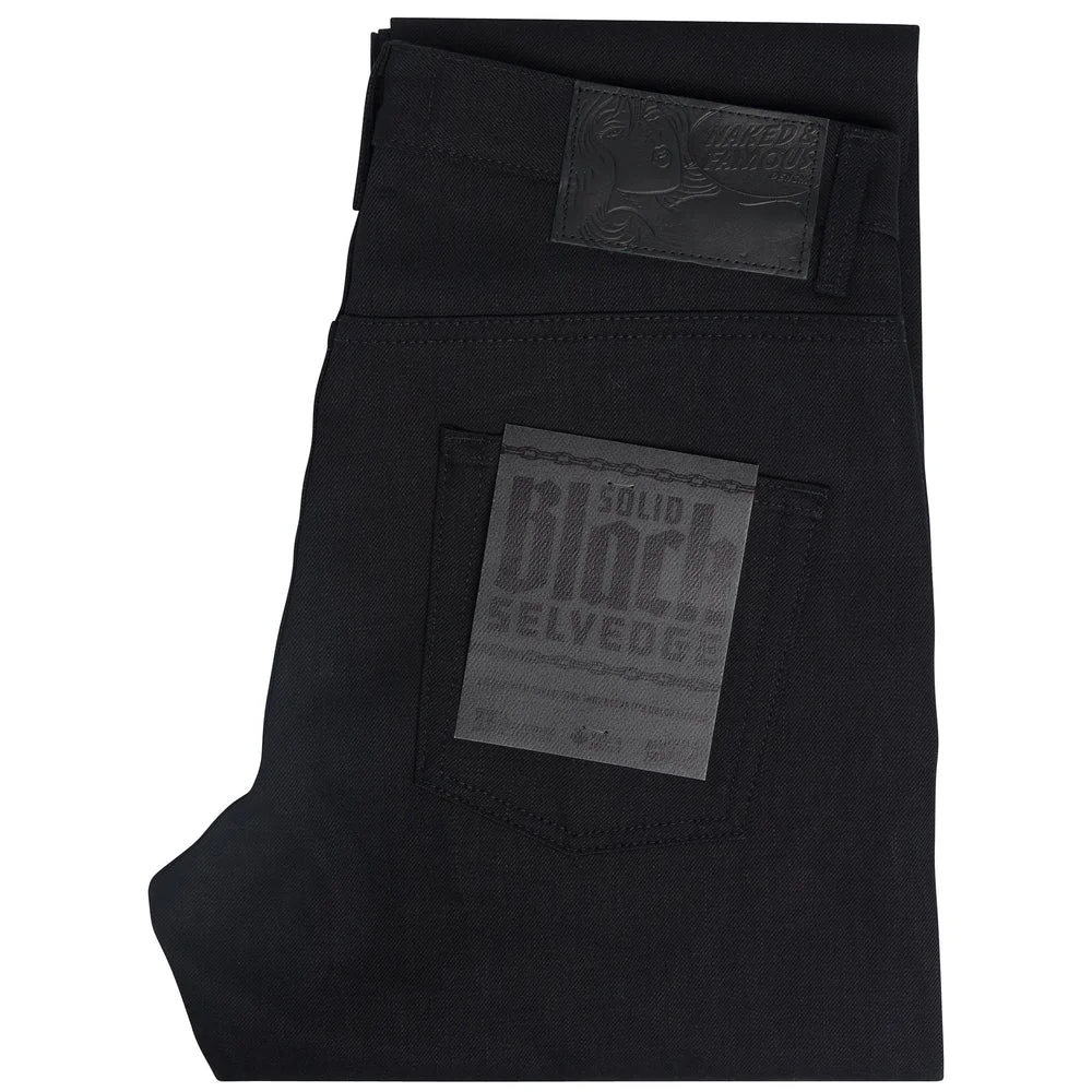 Easy Guy Solid Black Selvedge - 1