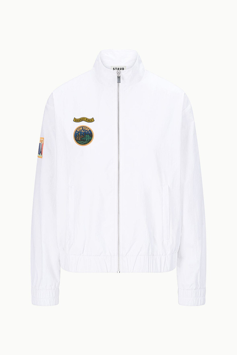 STAUD ARRIVAL JACKET WHITE 4