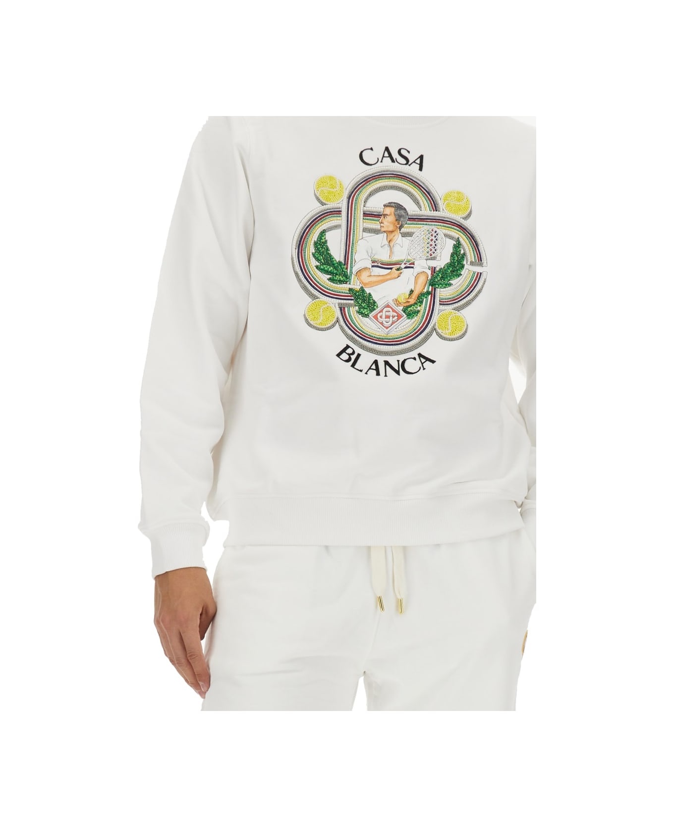 Cotton Logo Sweatshirt - 4