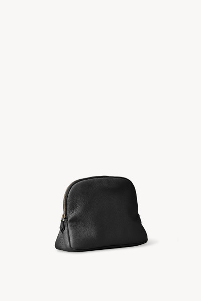 The Row Large Toiletry Pouch in Leather outlook
