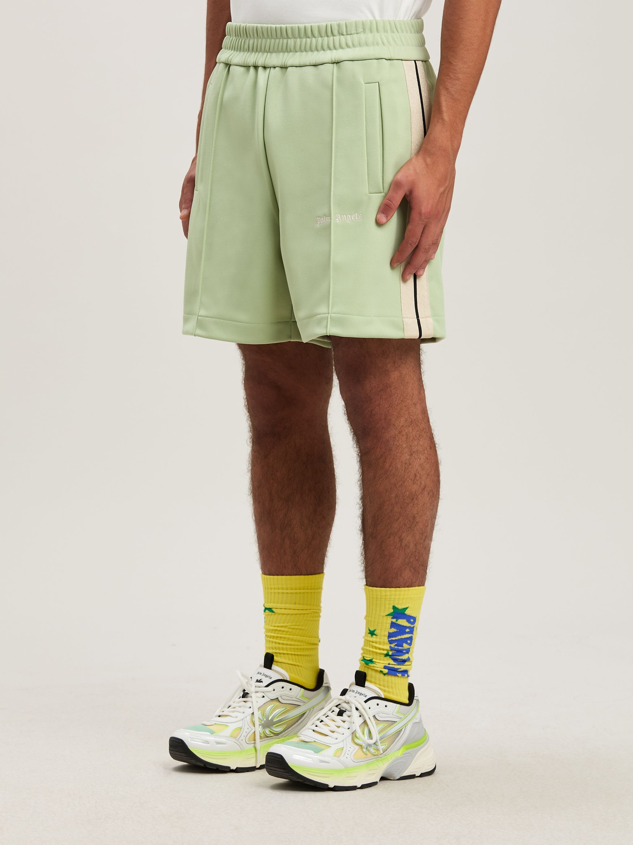 Embroidered Logo Track shorts - 4