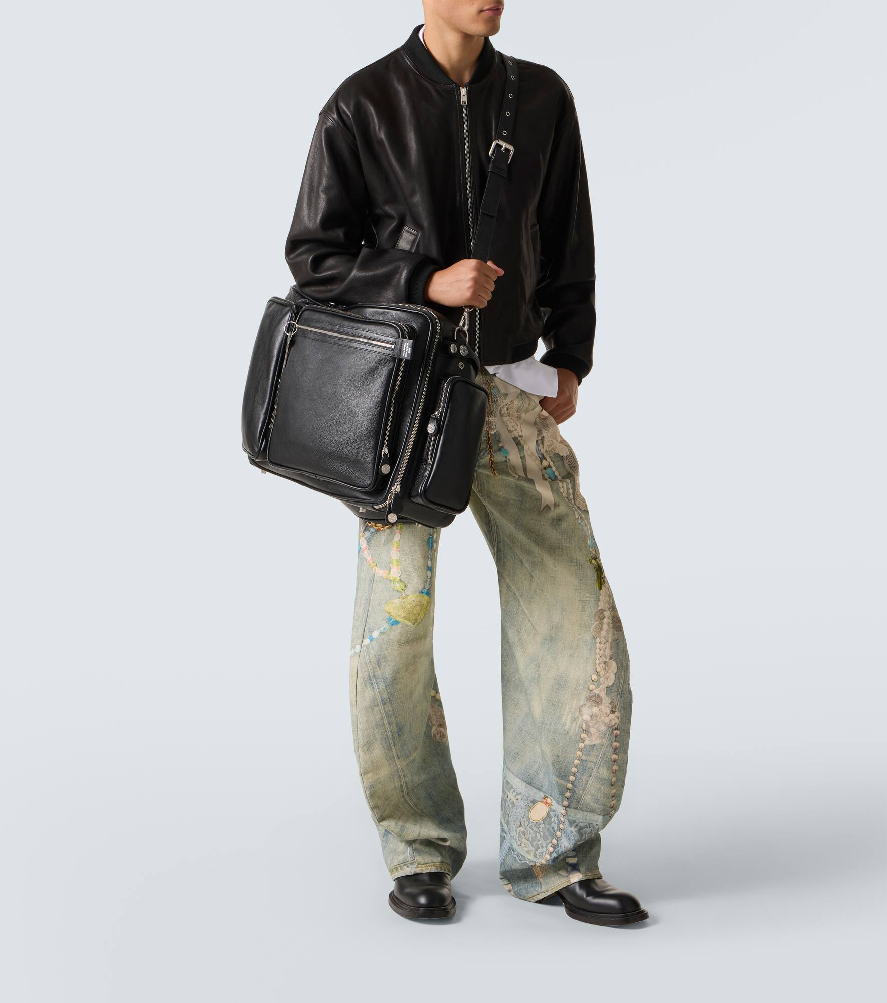 Camero Hotel leather shoulder bag - 7