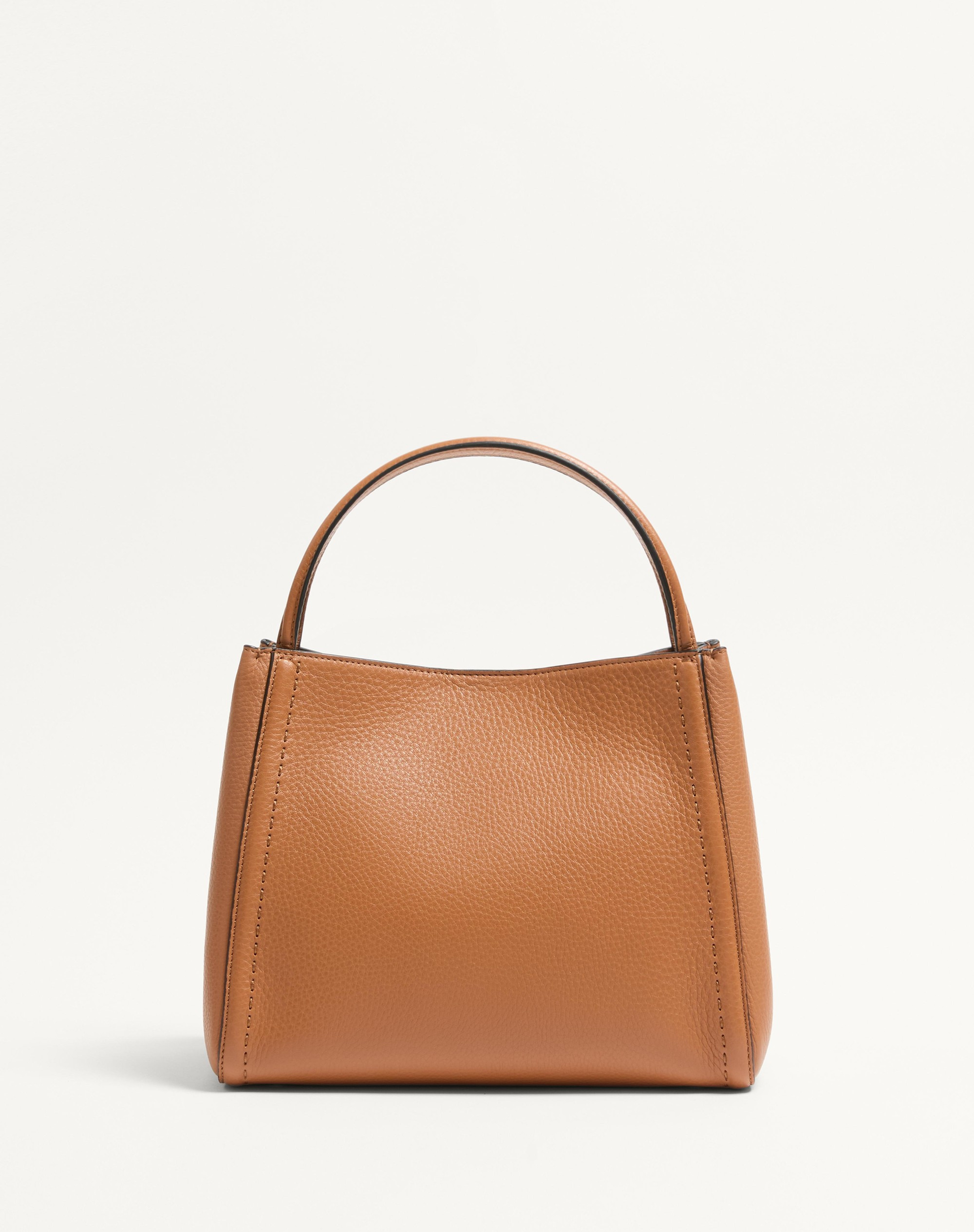 VALENTINO GARAVANI ALLTIME MEDIUM HANDBAG IN GRAINY CALFSKIN - 4