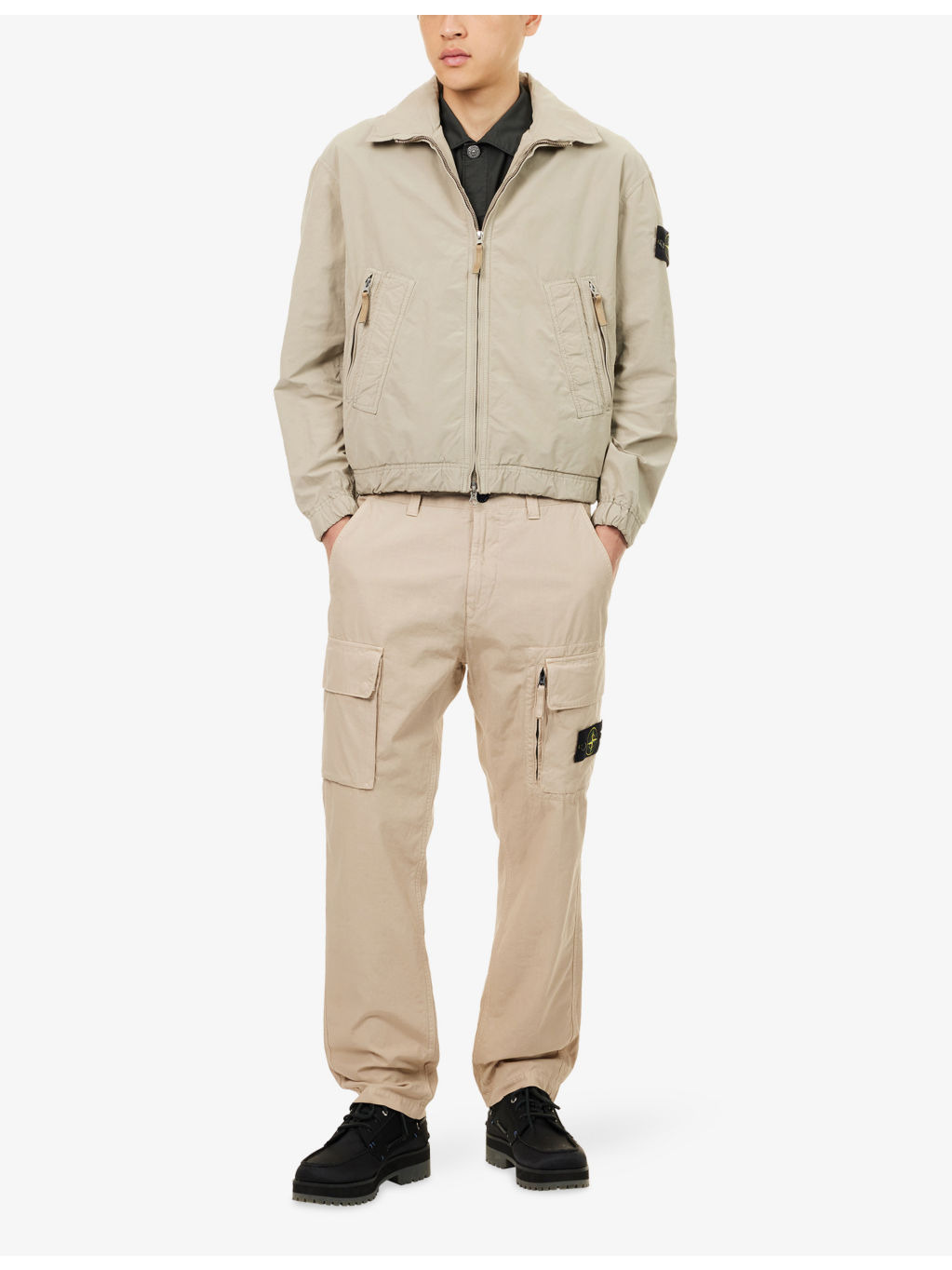 David Light Logo-Badge Woven Jacket - 2