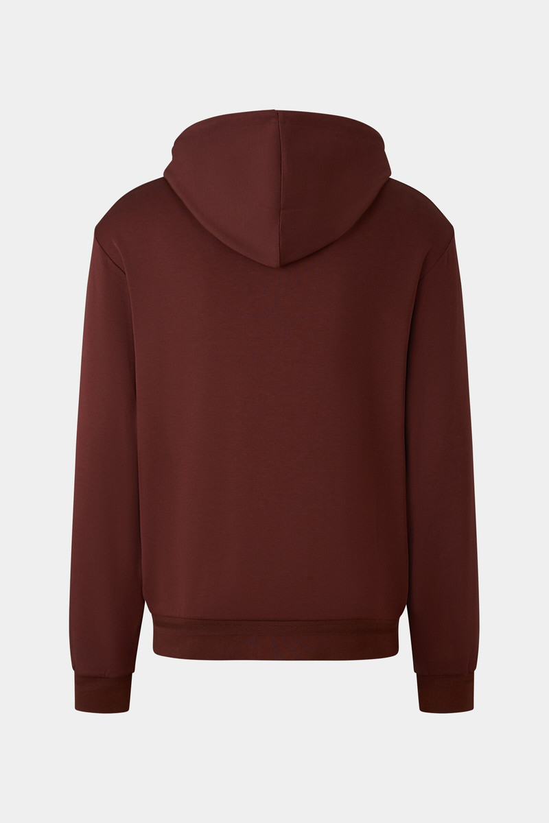 BOGNER Steven jersey jacket in Wine red outlook