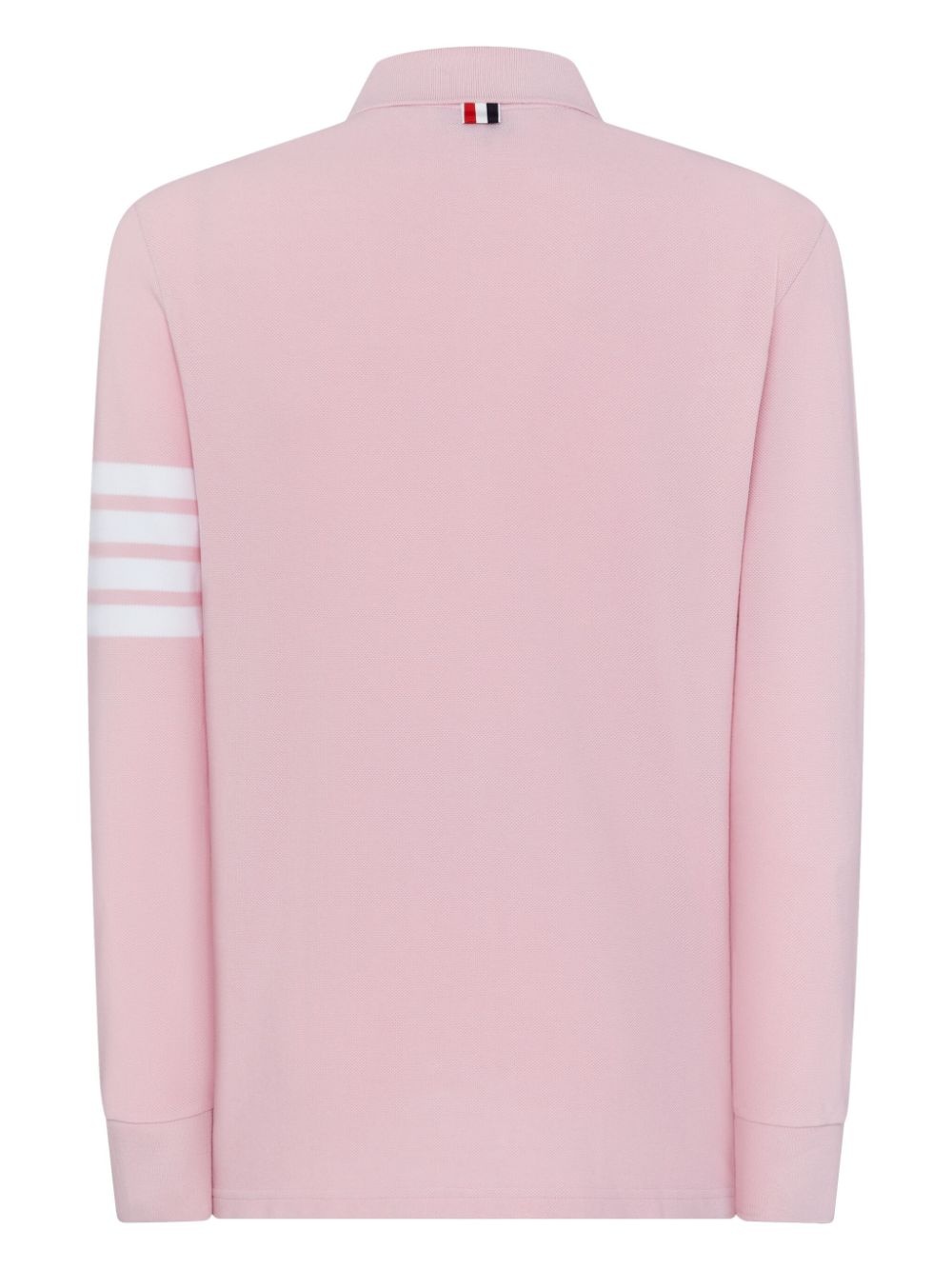 three-stripe long-sleeved polo shirt - 7