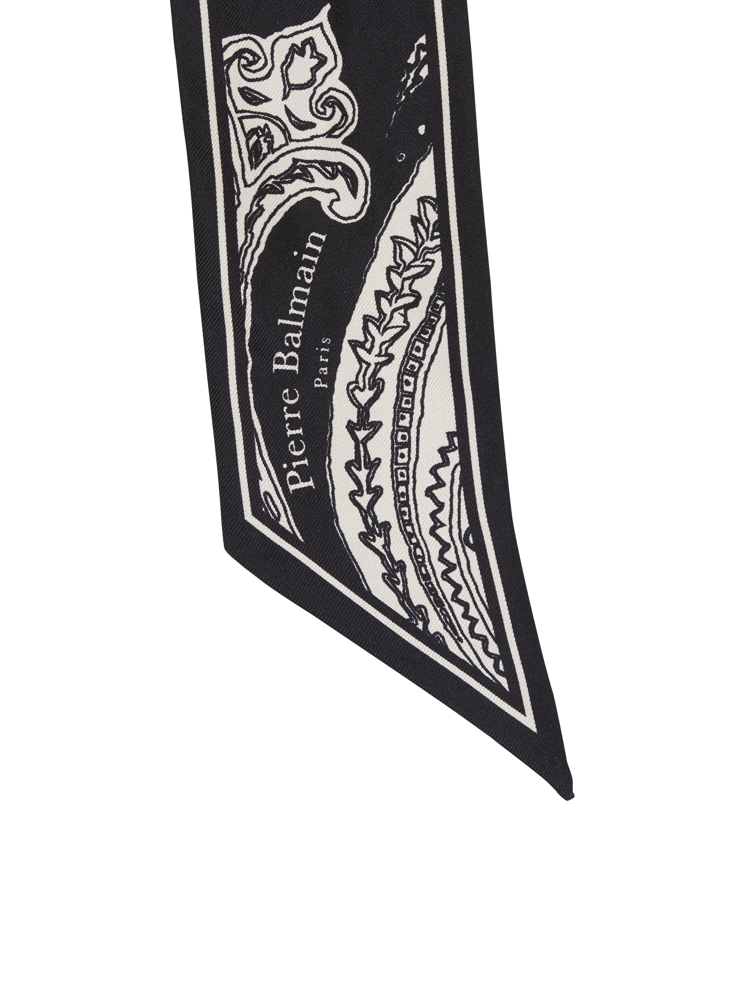 Mini monogram and paisley reversible scarf - 3