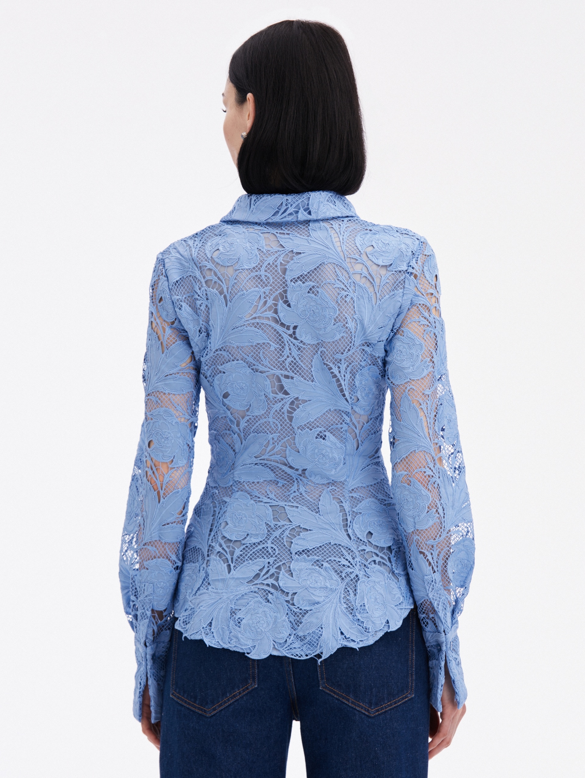 POPPY GUIPURE LACE BLOUSE - 3