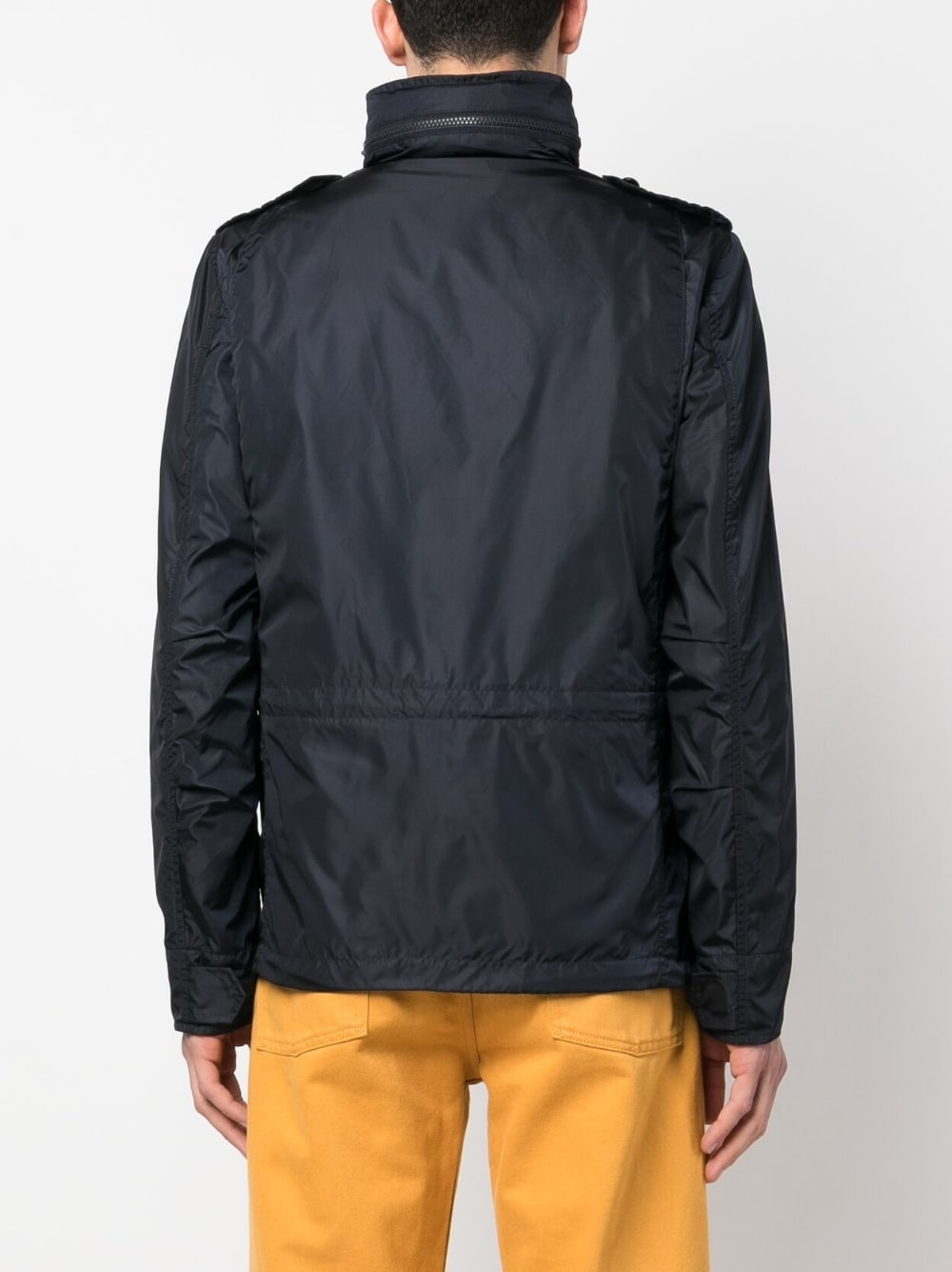 concealed-hood waterproof windbreaker - 4