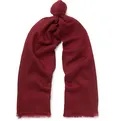 Rajasthan Fringed Cashmere-Jacquard Scarf - 5