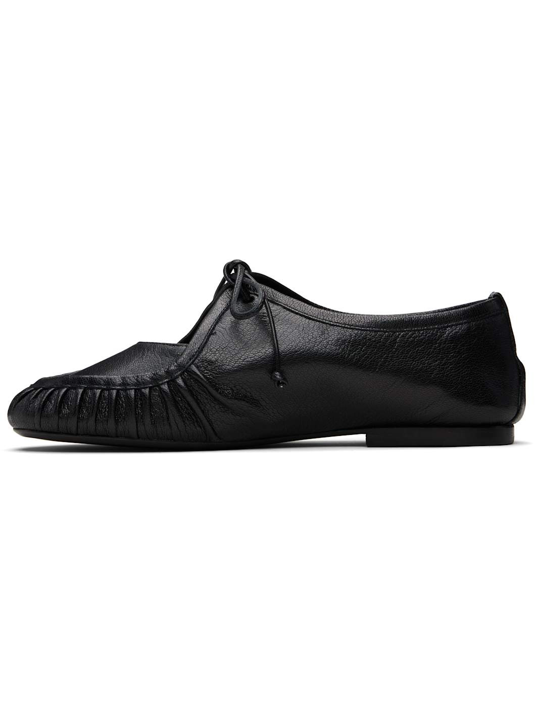 Black Coveta Supple Shiny Loafers - 3