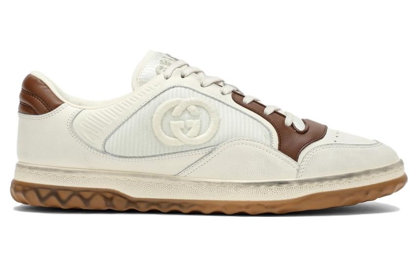 Gucci MAC80 Sneaker 'Off White Brown' 741656-AAB79-9155 - 2