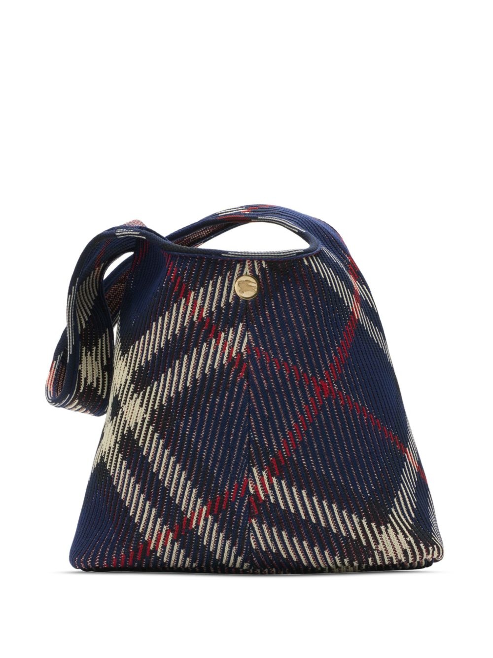 small Check shoulder bag - 4
