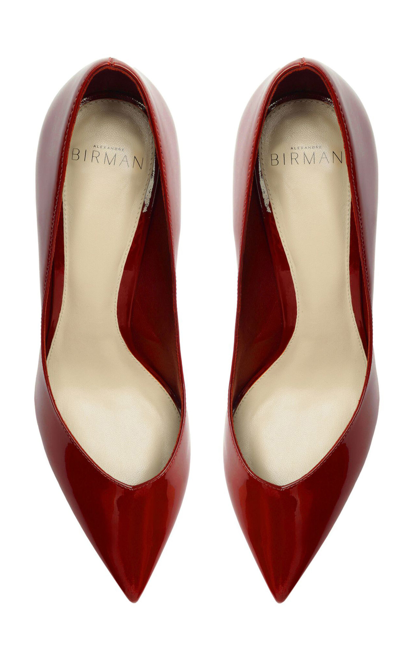Frenchie Patent Leather Pumps red - 7