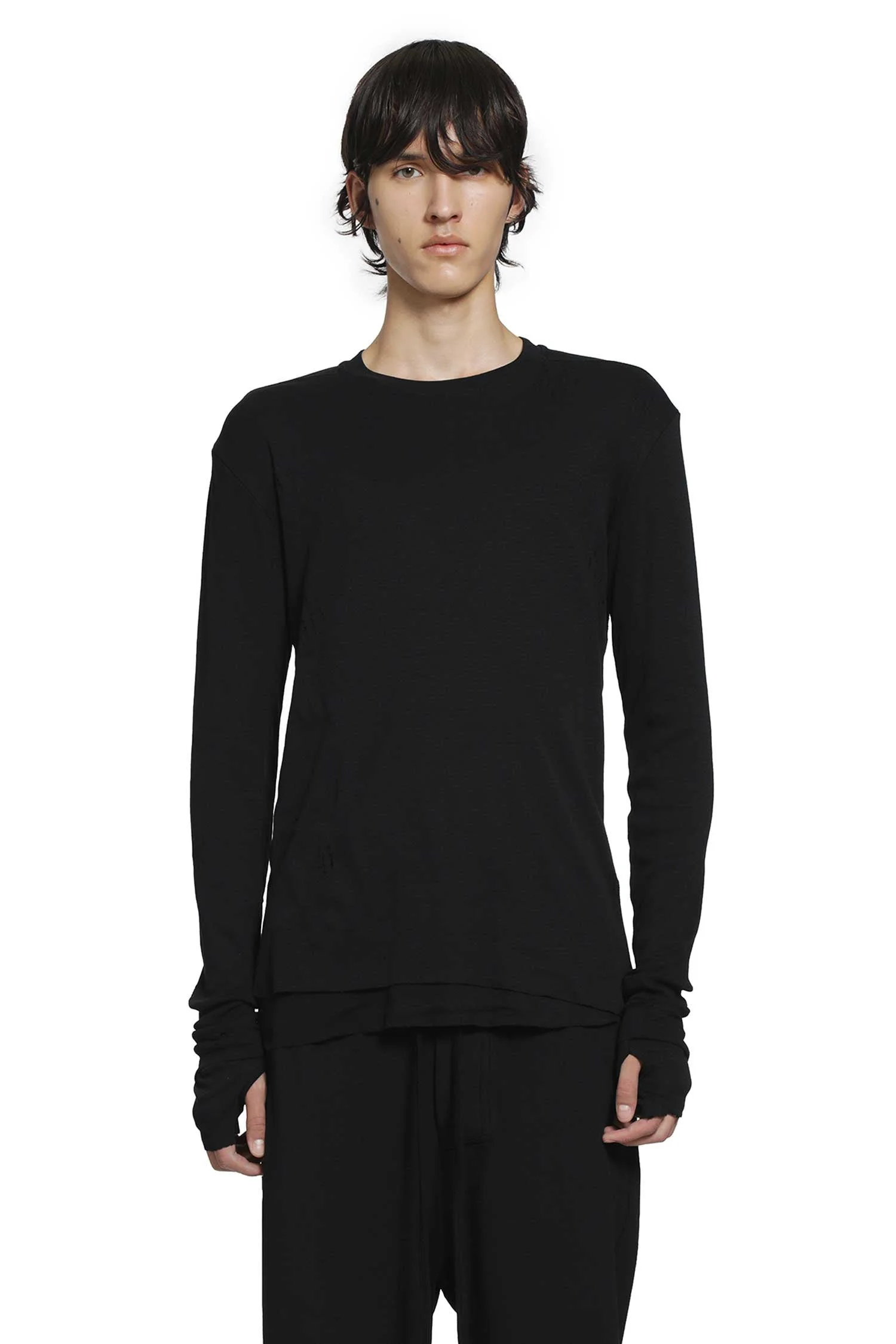Cotton Modal Long Sleeve Jersey - 1