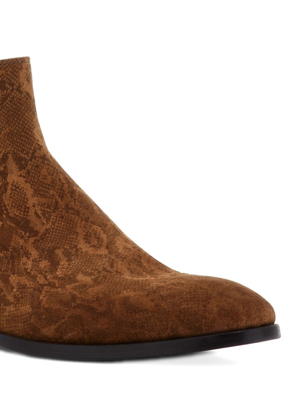 suede ankle boots - 5