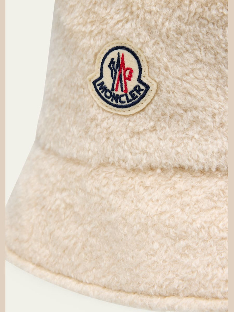 Moncler Wool Logo Bucket Hat outlook