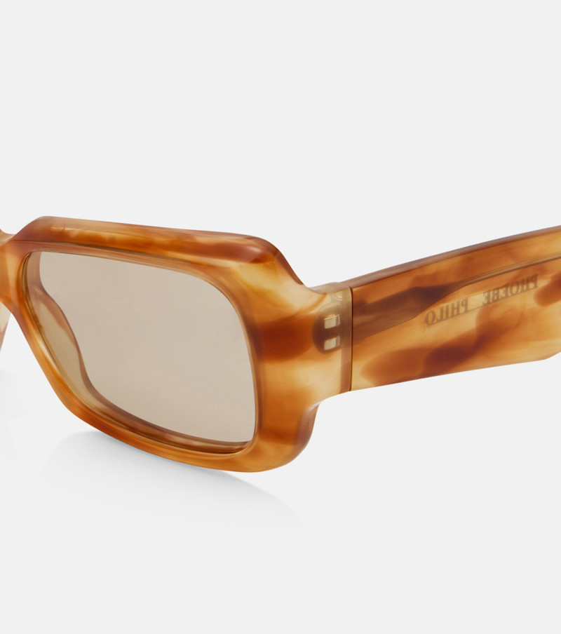 PHOEBE PHILO Score rectangular sunglasses outlook