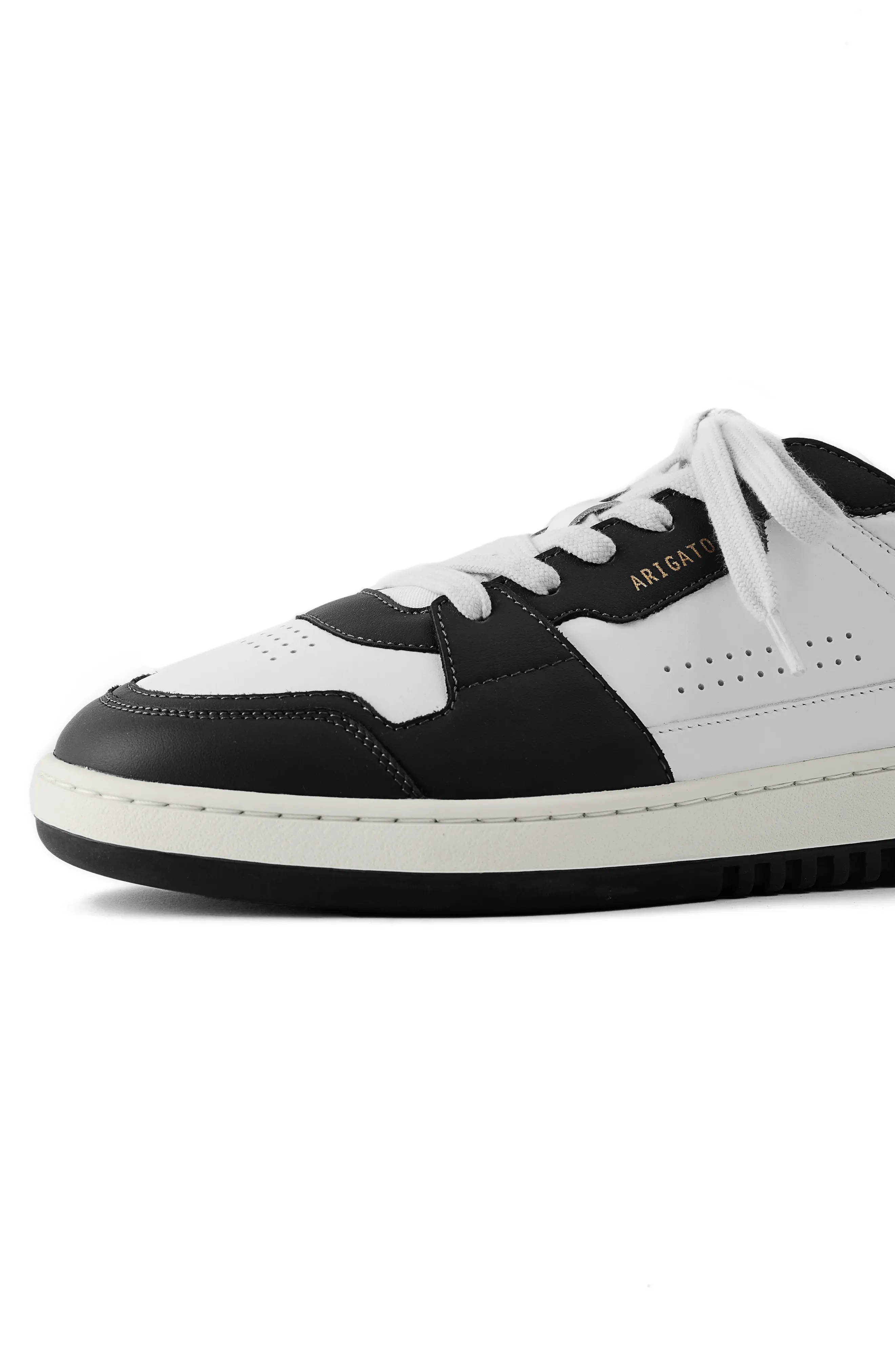 Dice Lo Sneaker in White/Black - 6