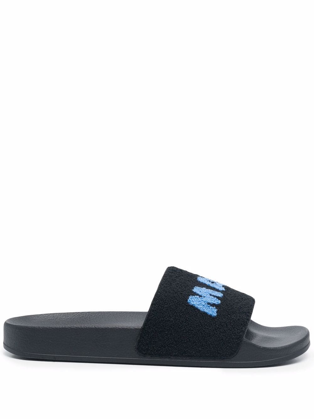 logo-print textured slides - 1