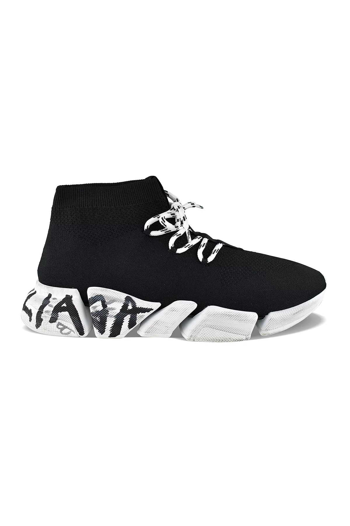 Sneakers Speed Lace Up Graffiti - 1