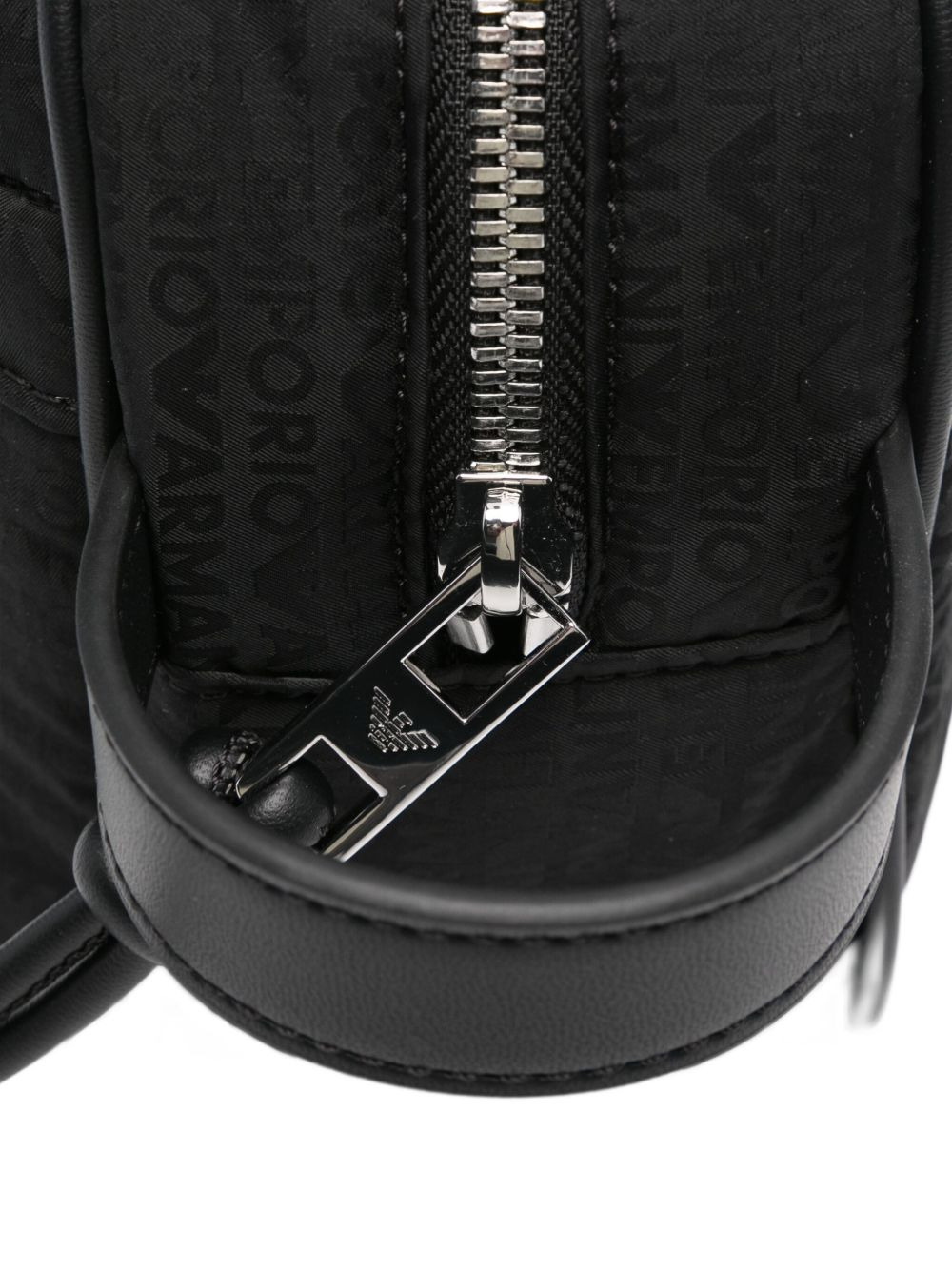 logo-lettering wash bag - 3