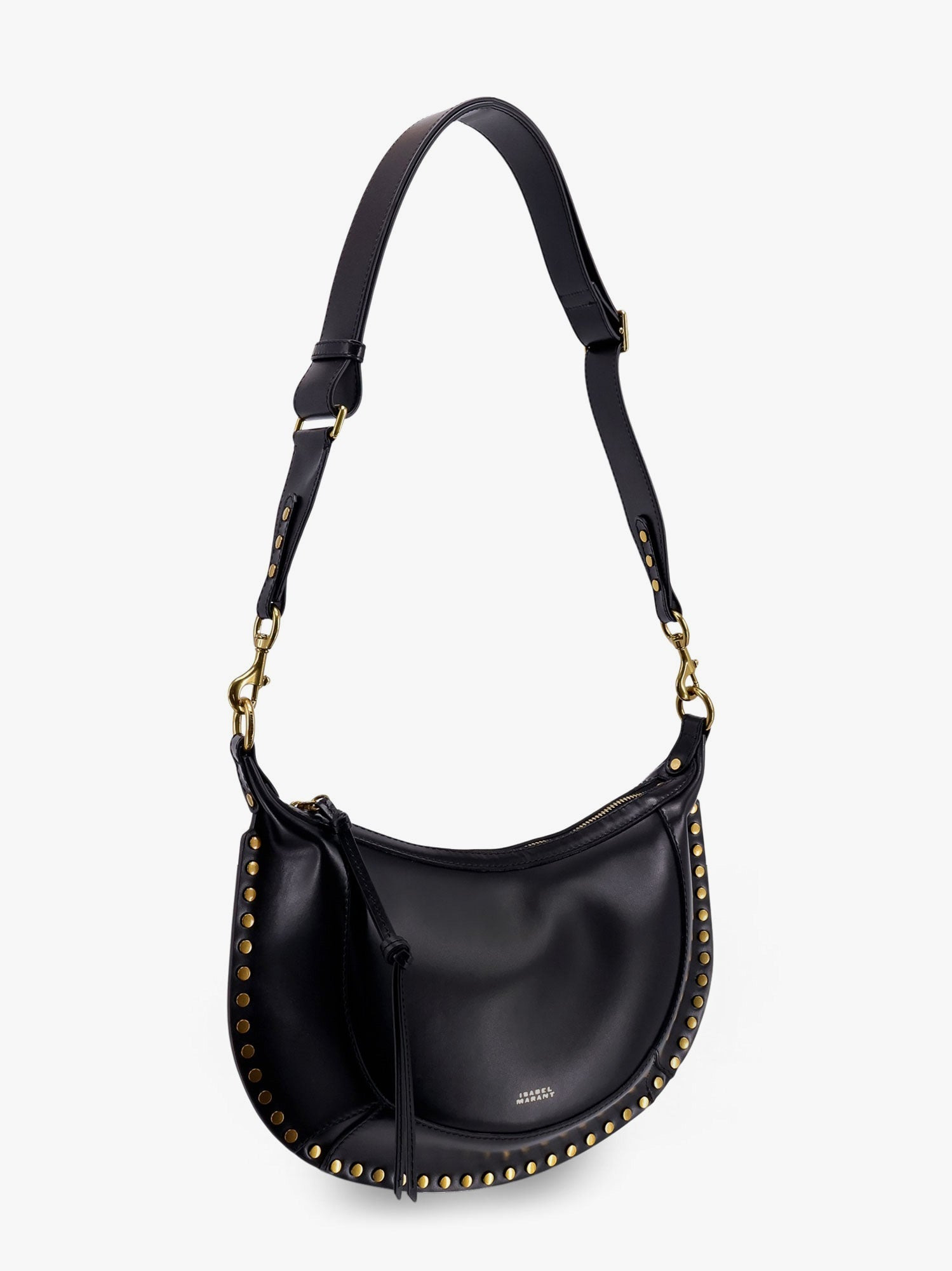 Isabel Marant Leather Shoulder Bag With Metal Details - 3