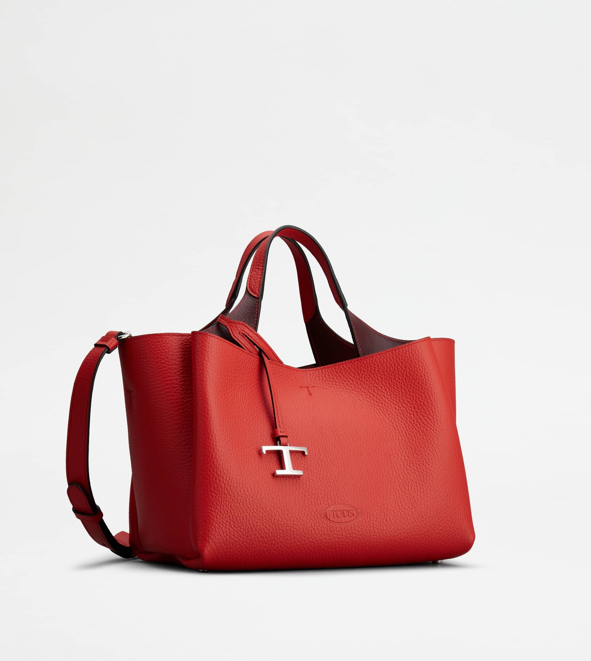 BAG IN LEATHER MINI - RED - 2