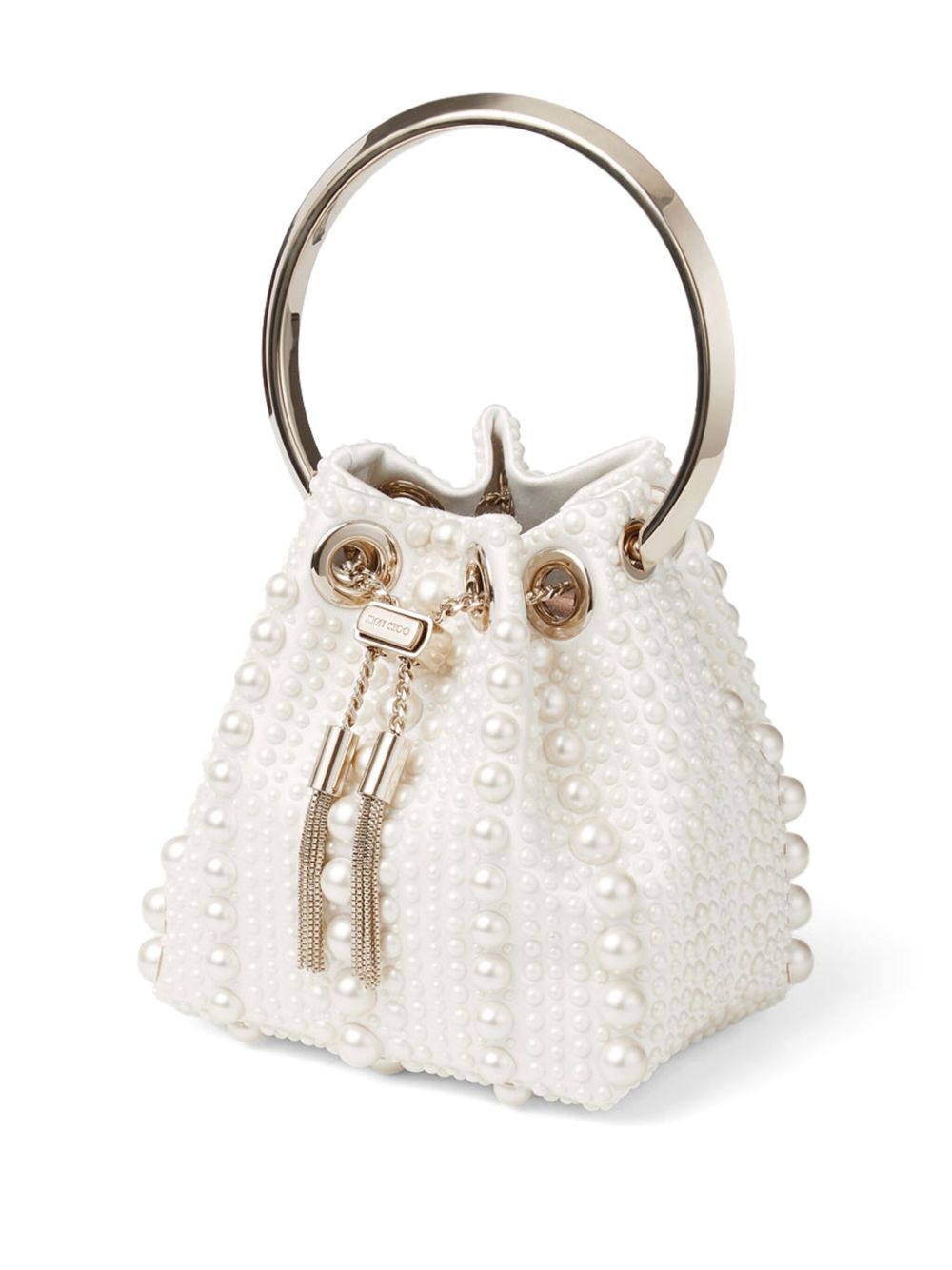 Bon Bon pearl-embellished mini bag - 4