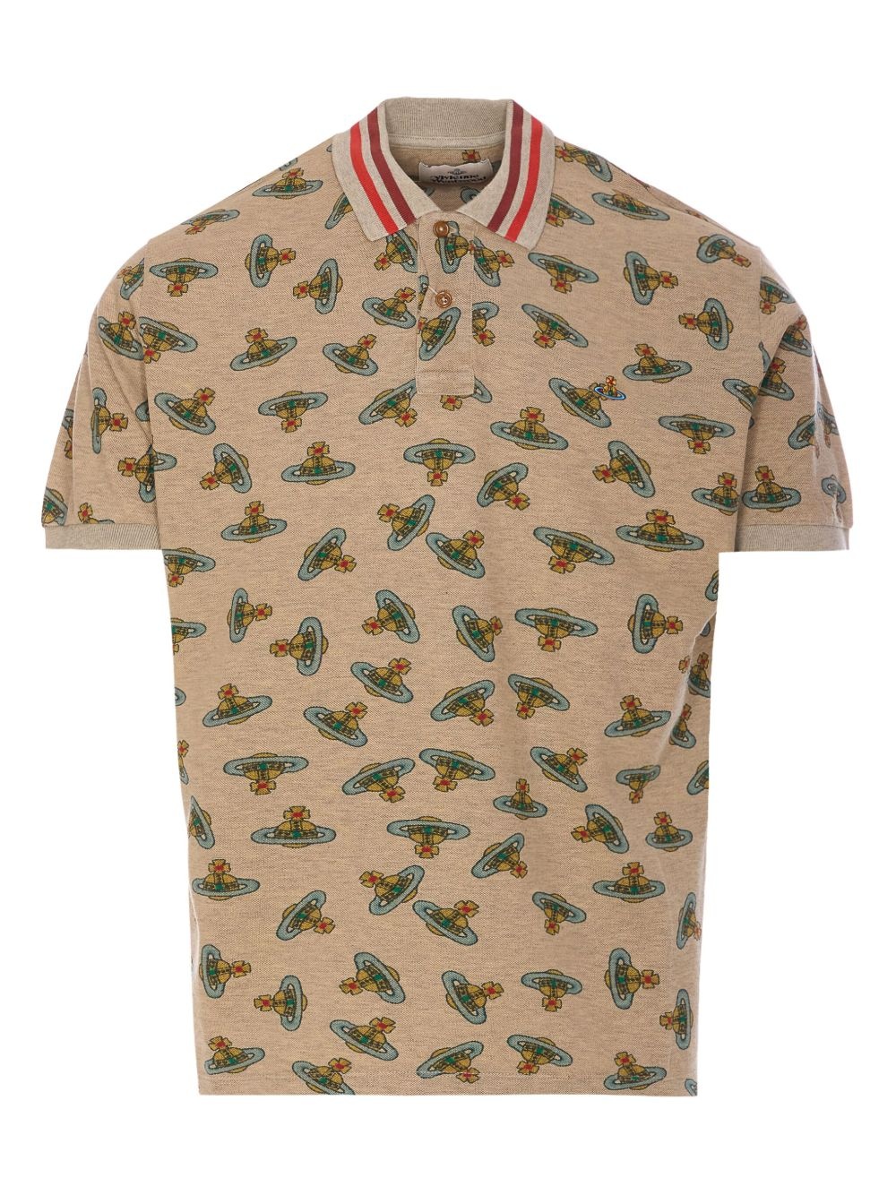 cotton polo shirt - 1