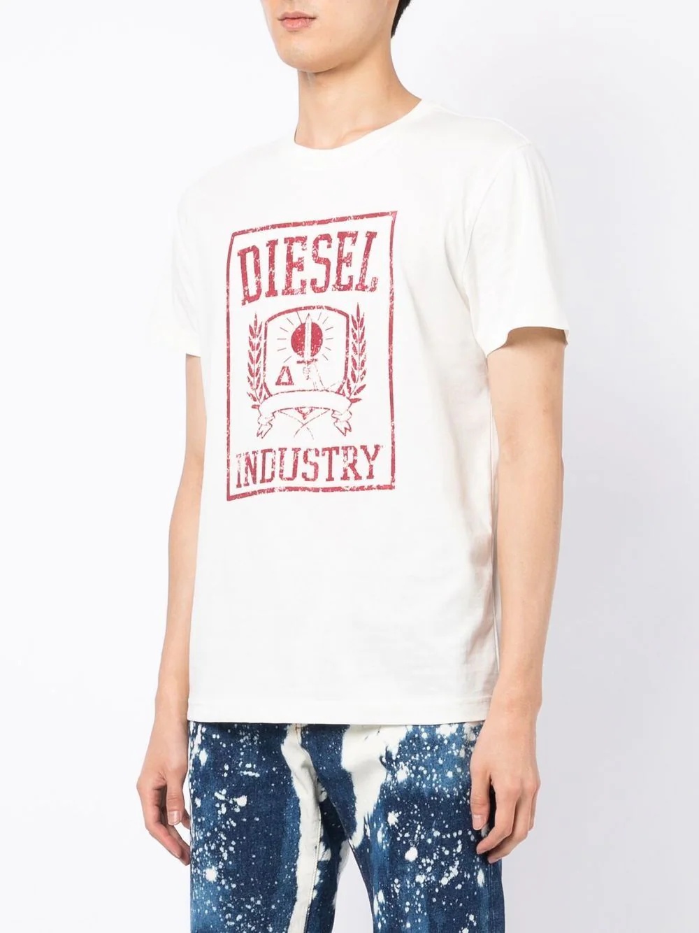 logo-print short-sleeve T-shirt - 3