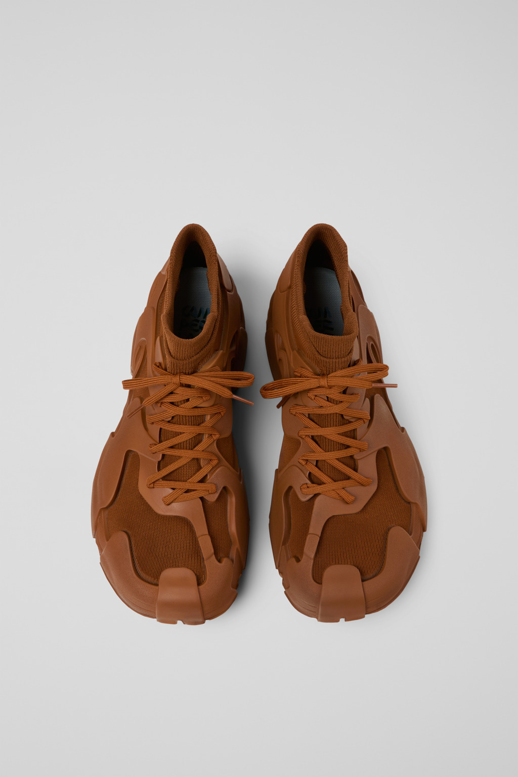 Brown Caged Sneakers - 4