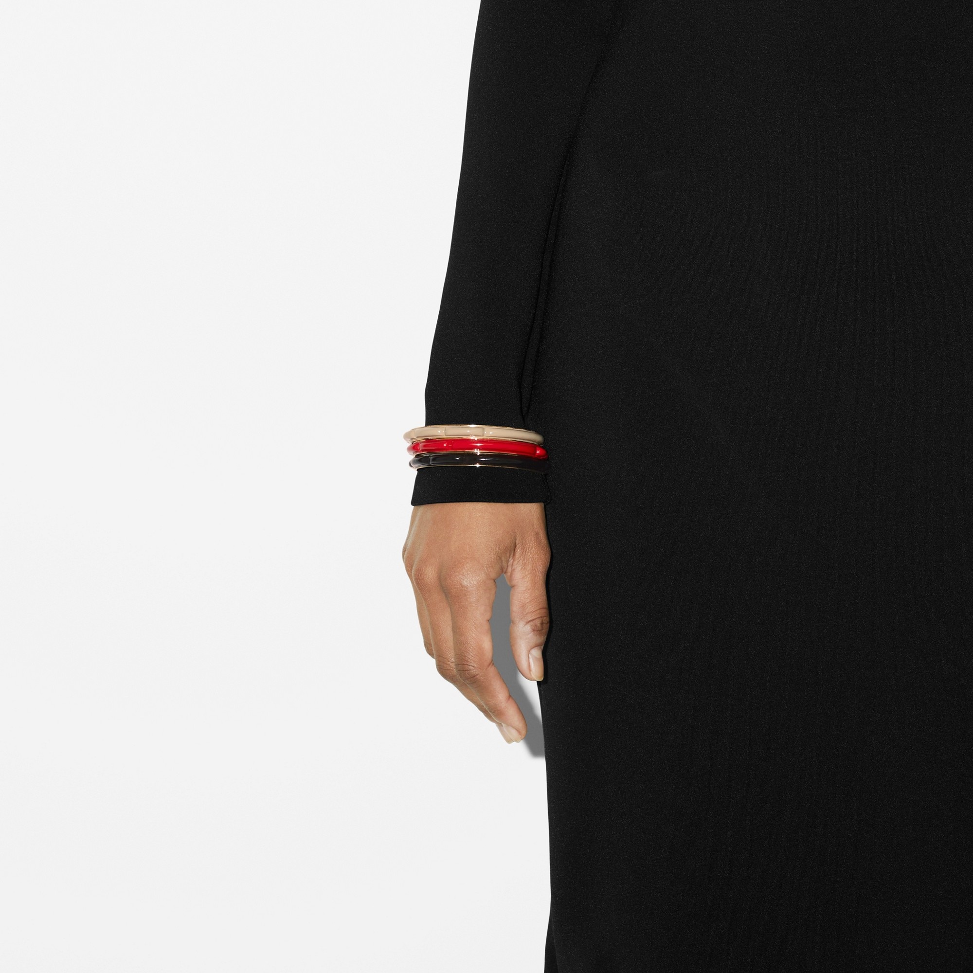 Enamel and Gold-plated Lola Bangles - 4