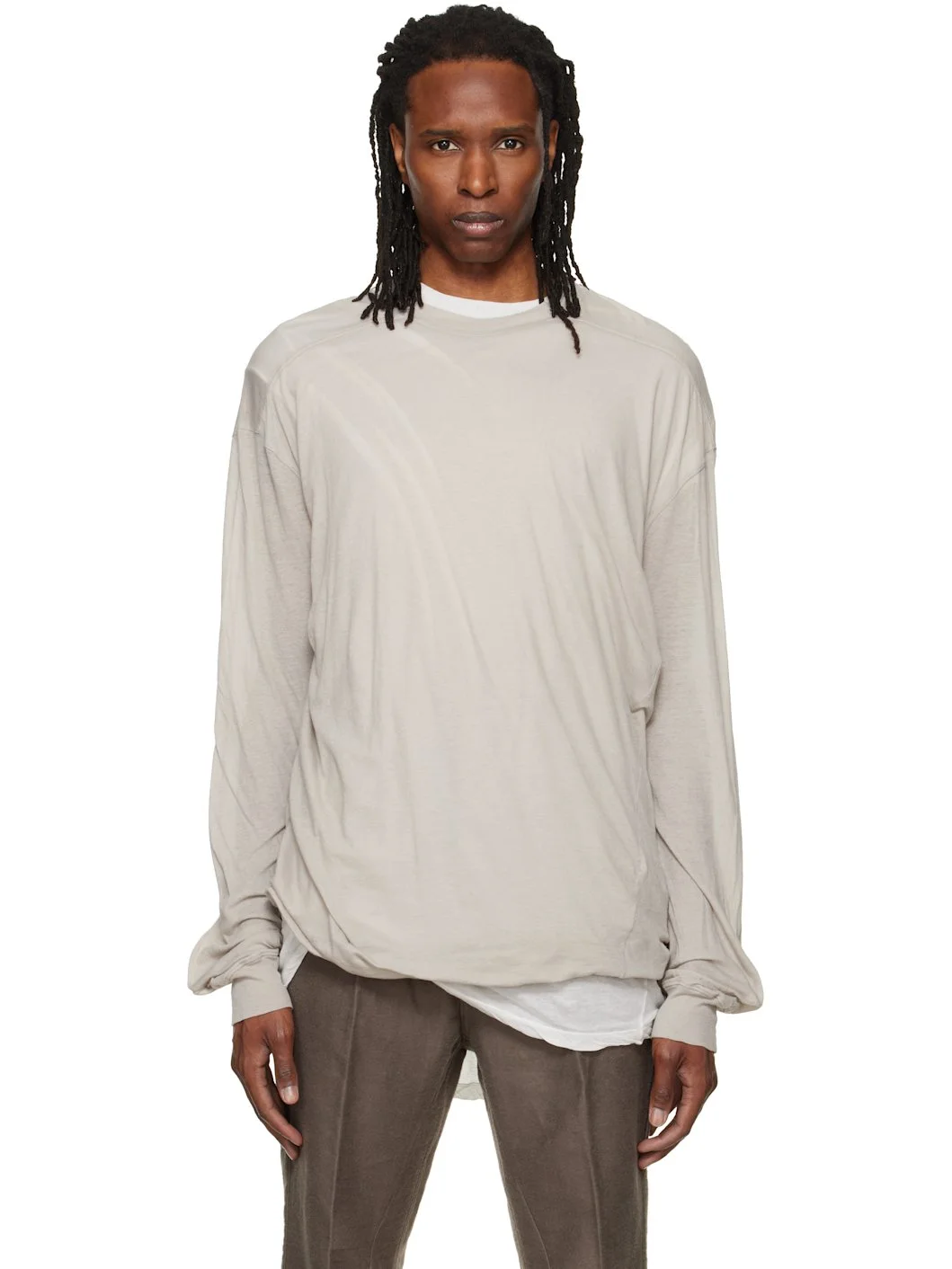 Off-White Tower Rick S Jumbo L/S T-shirt - 1