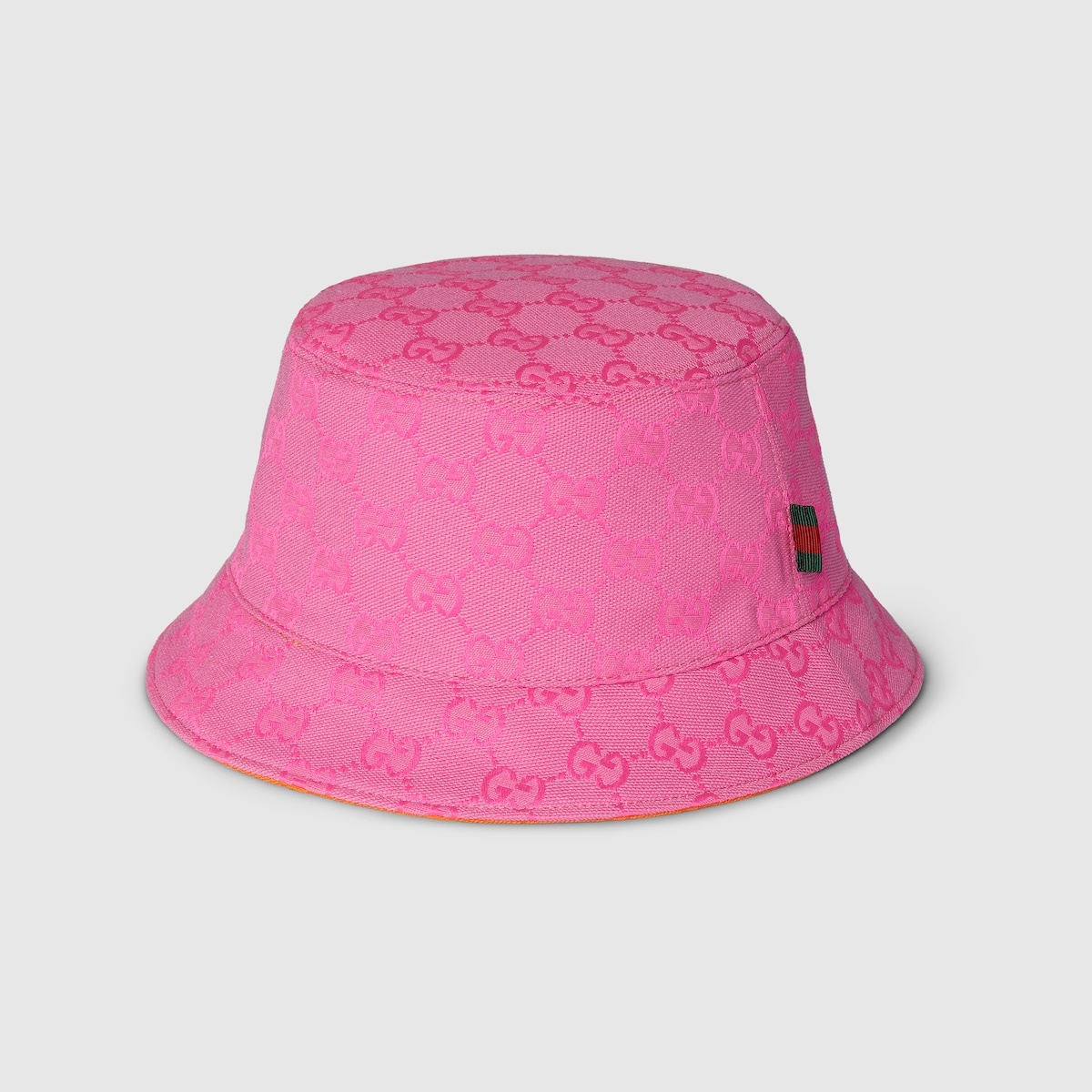 GG canvas reversible bucket hat - 1