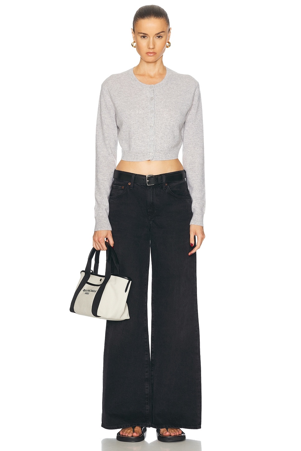 Clara Low Rise Baggy Flare - 5