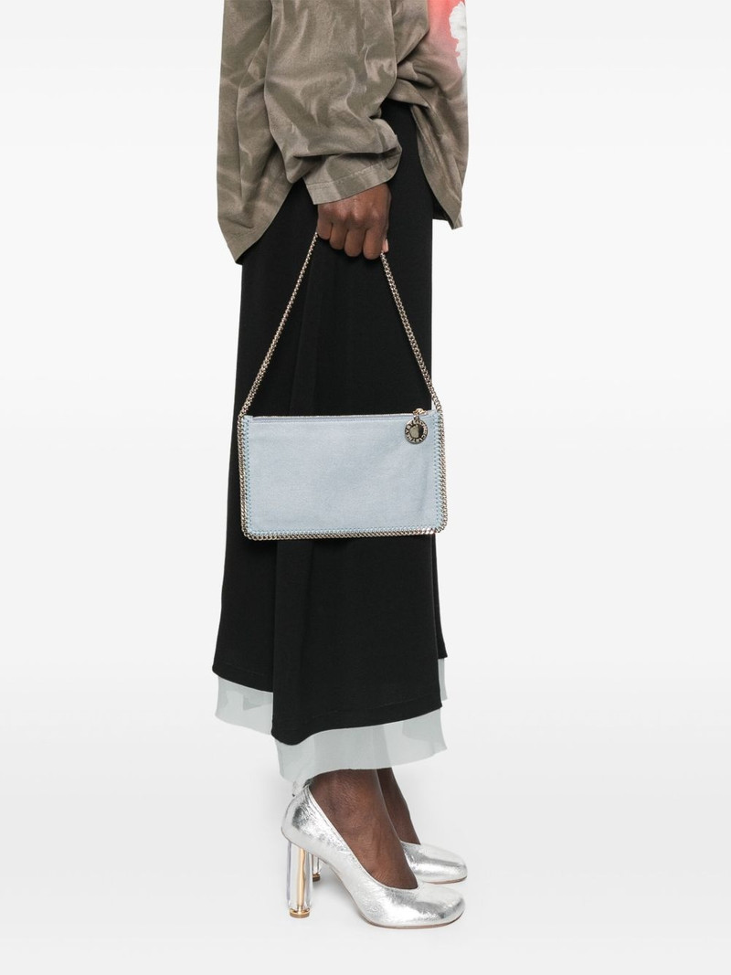 Stella McCartney faux-suede shoulder bag outlook