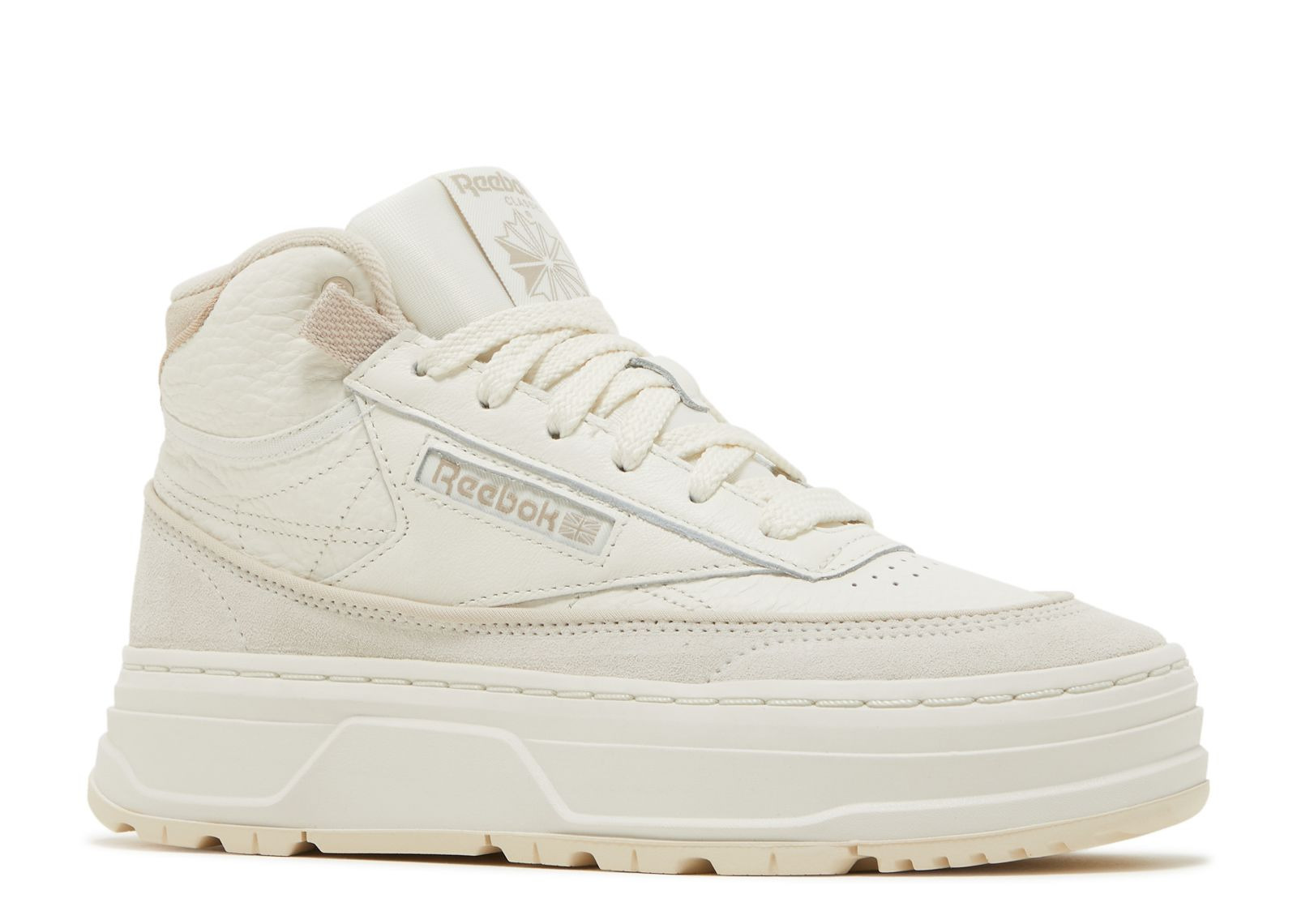 WMNS CLUB C GEO MID 'CHALK ALABASTER' - 2