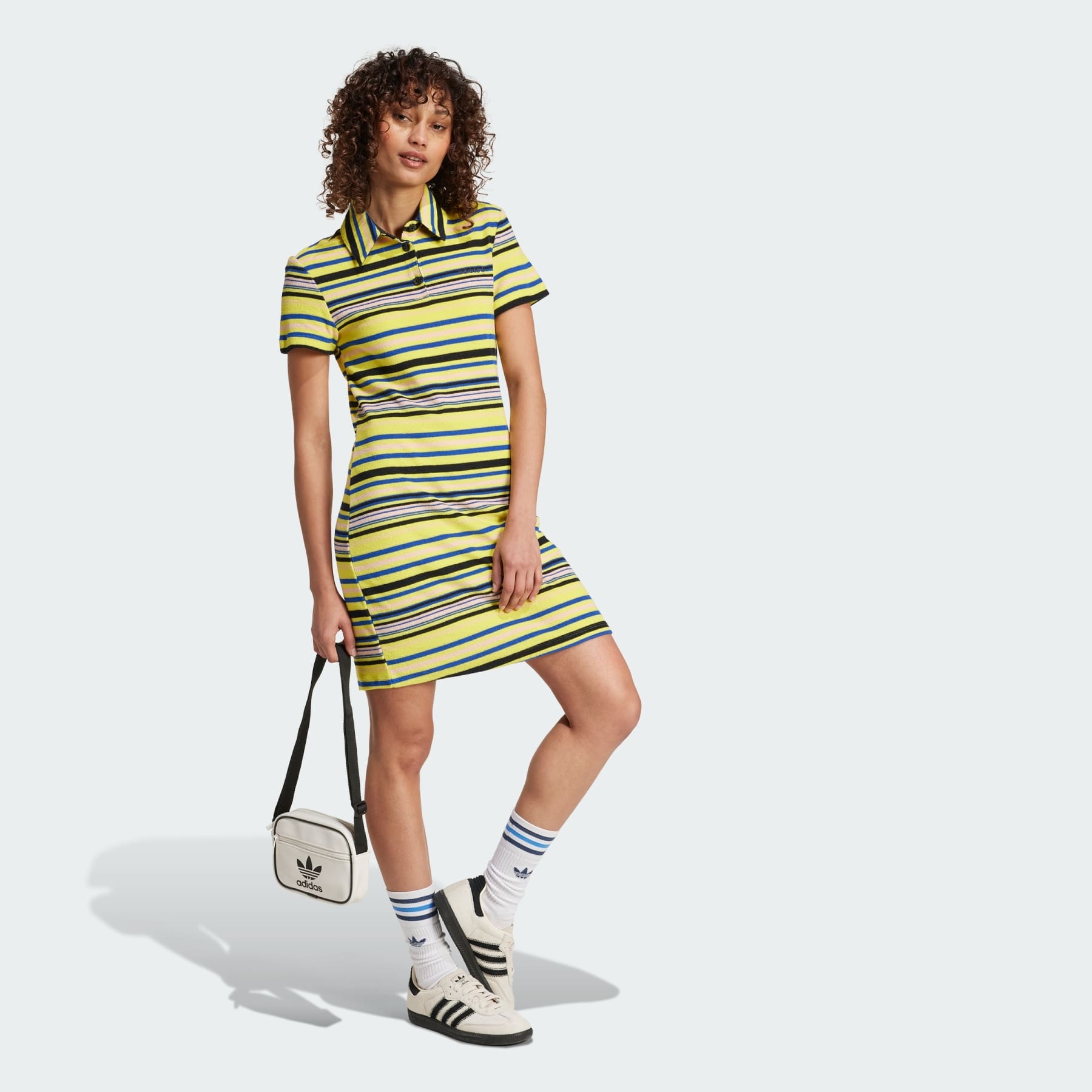 Striped Towel Dress - 4