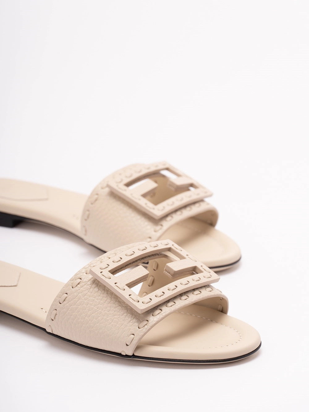 Fendi Women `Ff` Slides - 5